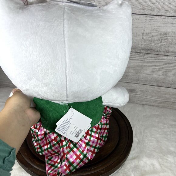 Sanrio Red Bow Hello Kitty and Snowy Tiny Chum Plush Christmas Gift Set - Picture 6 of 10